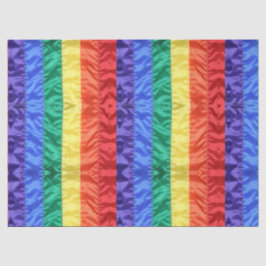 虹のフラッグストライプレインボーLGBT LGBTQゲイプライド 薄葉紙