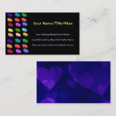 虹のブタ 名刺 (正面/裏面)