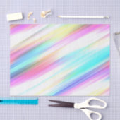 虹のブラシの打撃 薄葉紙 (クラフト)