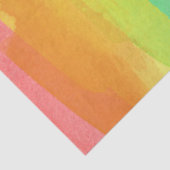 虹のブラシストロカラフルーク職人の水彩画 薄葉紙 (詳細)