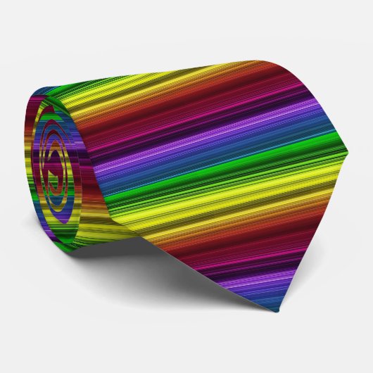 虹のプライドのタイ ネクタイ (ロール)