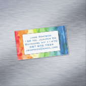 虹のプライド マグネット名刺 (インサイチュ)