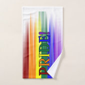 虹のプライド! Bathタオルセット バスタオルセット (ハンドタオル)