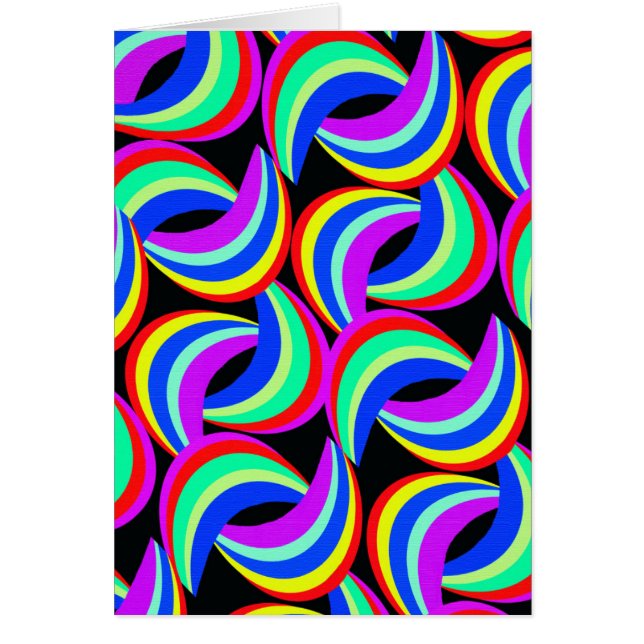 虹のプリント (正面)