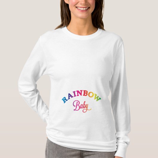 虹のベビー Tシャツ (正面)
