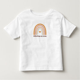 虹のベビーTシャツ – 前向きな名言キッズTシャツ トドラーTシャツ