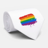 虹のペンキ ネクタイ (ロール)