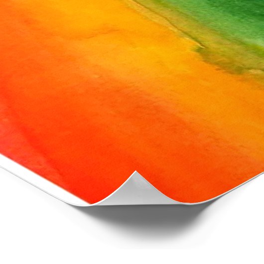 虹のポスター ポスター (角)