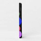 虹のポルカドット Case-Mate iPhoneケース (裏面/左)
