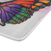 虹のマダラチョウの元のファンタジーの芸術 カッティングボード (角)