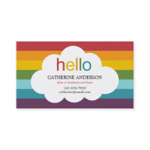 虹のママカードの上