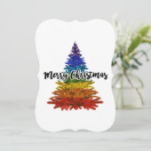 虹のメリークリスマスツリー 招待状 (スタンド正面)