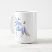 虹のユニコーン コーヒーマグカップ (正面左)