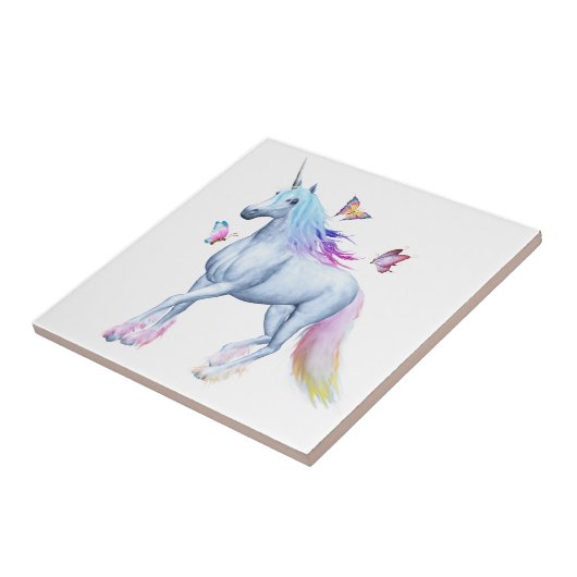 虹のユニコーン タイル (側面)