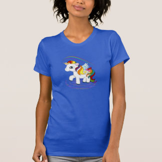 虹のユニコーン Tシャツ