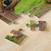 虹のユーカリノキ、マウイ、ハワイ、米国 ジグソーパズル (側面)