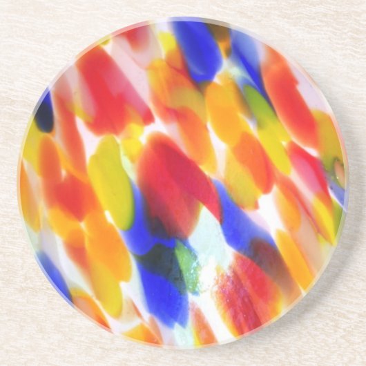 虹のランプの笠 コースター (正面)