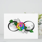 虹のローズと無限大記号 招待状 (スタンド正面)