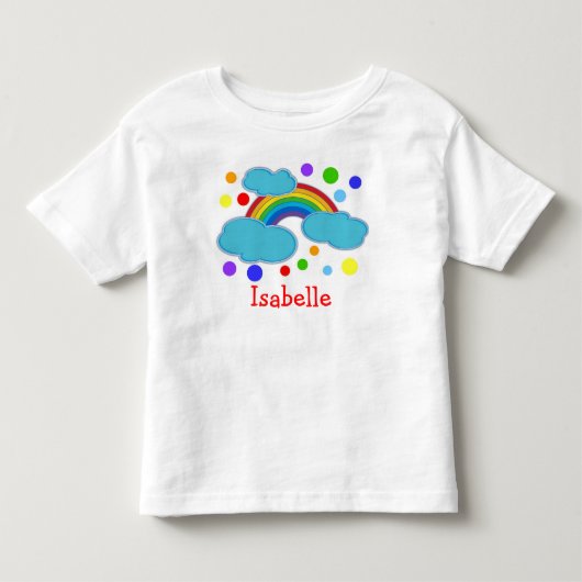 虹のワイシャツ トドラーTシャツ (正面)
