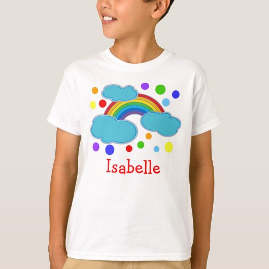虹のワイシャツ Tシャツ (正面)