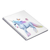 虹の一角と蝶 ノートブック (右側)