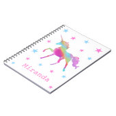 『虹の一角星』 ノートブック (左側)