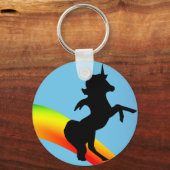 「虹の一角獣」 キーホルダー (正面)