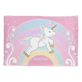 虹の一角獣 枕カバー (裏面)