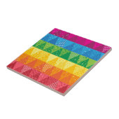 虹の三角形 タイル (側面)