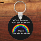 虹の上で何が… キーホルダー (正面)