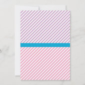 虹の上で半分眠っている下で眠る 招待状 (裏面)