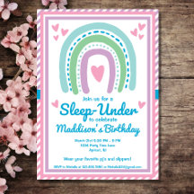 虹の上で半分眠っている下で眠る