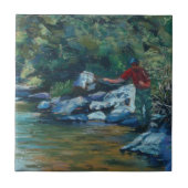 虹の上で忍び寄る タイル (正面)