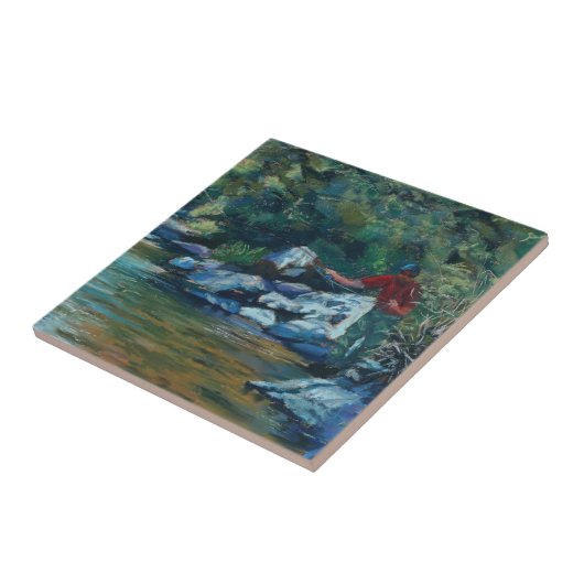 虹の上で忍び寄る タイル (側面)