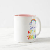 虹の上で! ツートーンマグカップ (正面右)