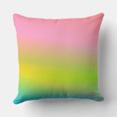 『虹の上に』パーソナライズされた枕。 クッション (裏面)