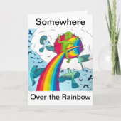 虹の上のどこか カード (正面)