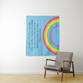 虹の上のどこか タペストリー (インサイチュ)