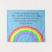 虹の上のどこか タペストリー (正面(横))