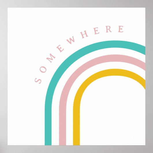 虹の上のどこか ポスター (正面)