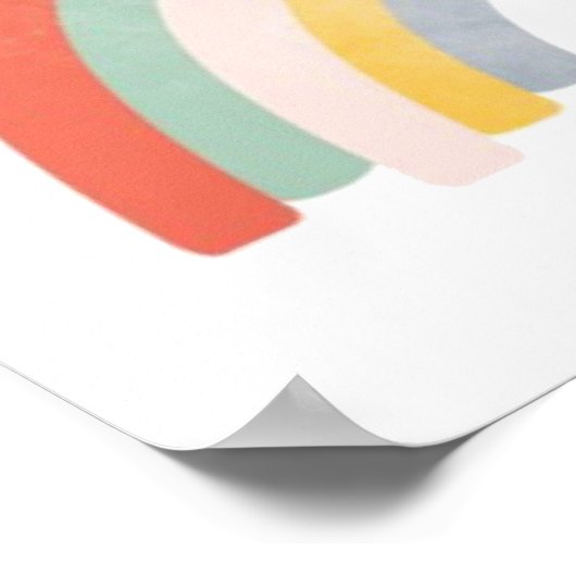 虹の上のどこか ポスター (角)