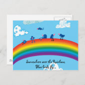虹の上のどこか ポストカード (正面/裏面)