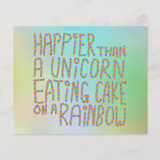 虹の上のユニコーン食べのケーキより幸せ。