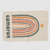 虹の上の太陽 ゴルフタオル (横)