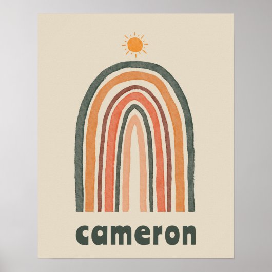 虹の上の太陽 ポスター (正面)