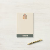 虹の上の太陽 ポストイット (デスク上)