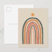 虹の上の太陽 ポストカード (正面/裏面)