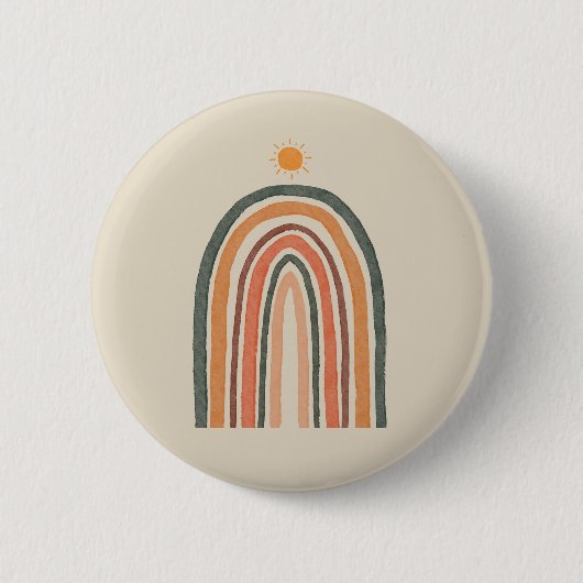 虹の上の太陽 缶バッジ (正面)