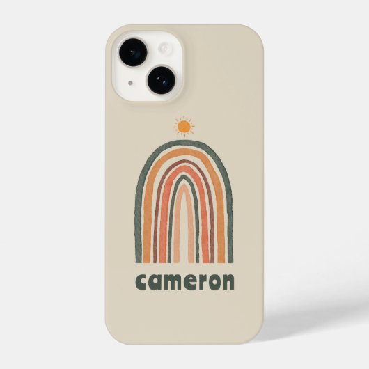 虹の上の太陽 iPhoneケース (裏面)