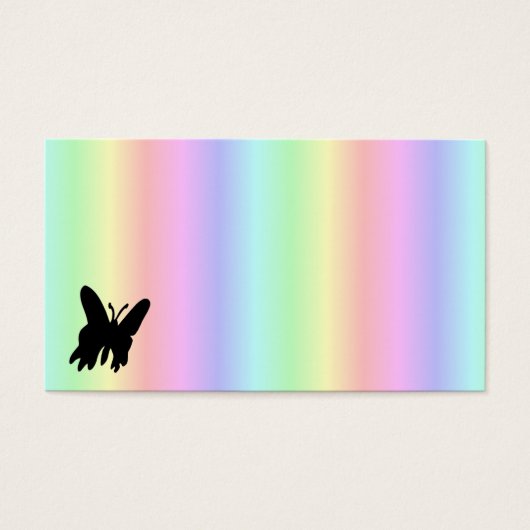 虹の上の黒い蝶 (正面)